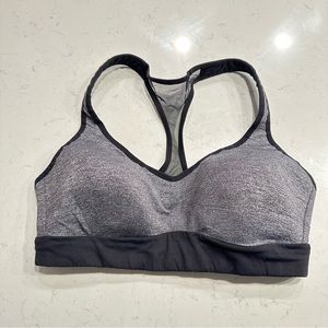 Lululemon: Speed Up Bra *High Support for C/D Cup Heathered Black  | SIZE 8